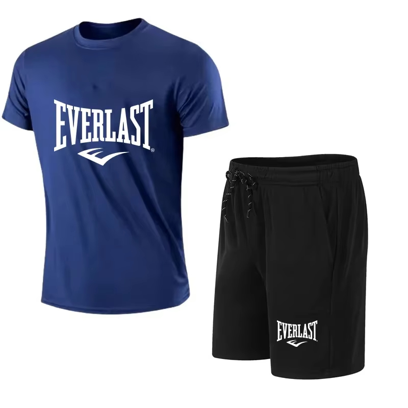 Summer Clothing Brands - EVERLAST Heren T-shirt + Shorts 2-delige