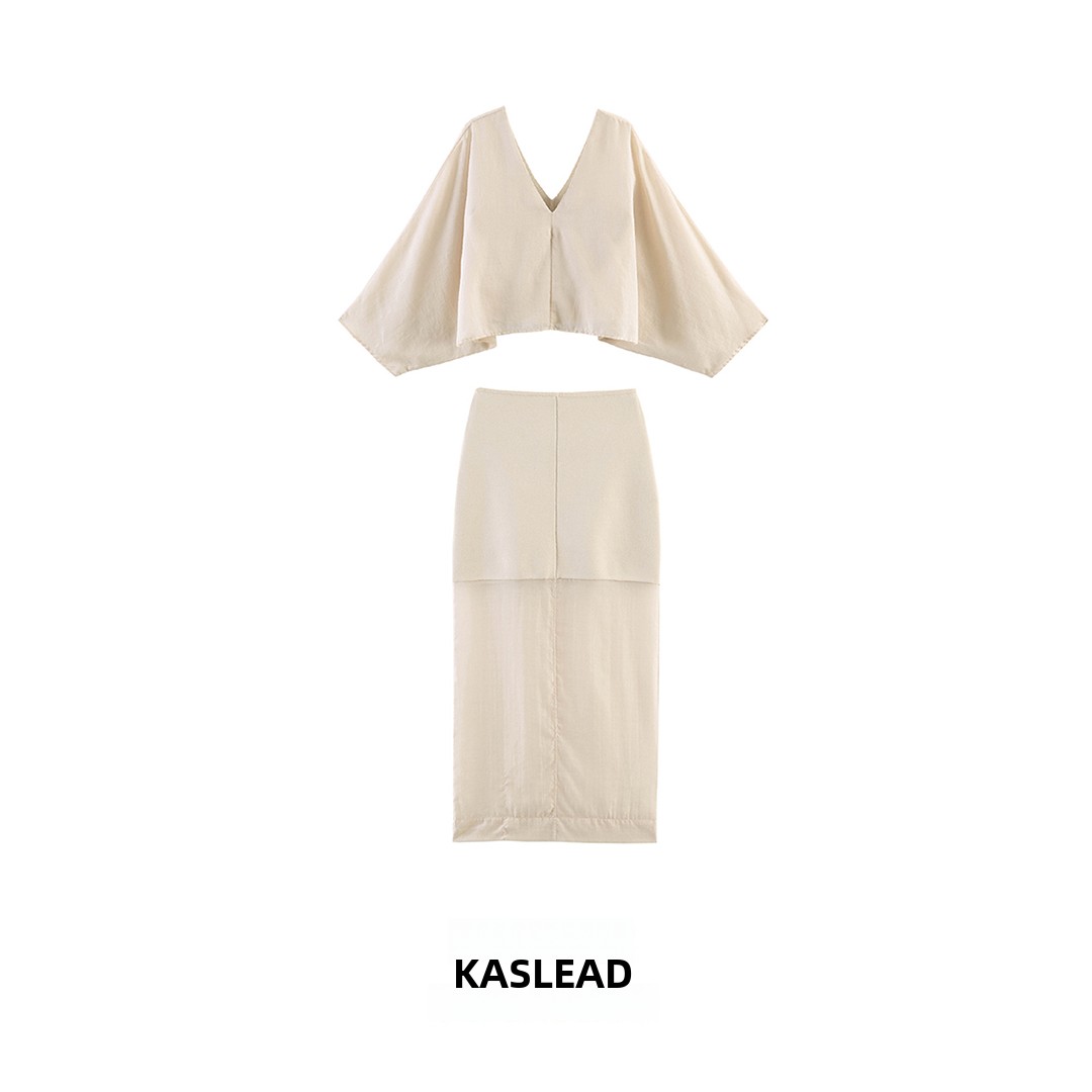 Summer Clothing Brands - KASLEAD Nieuwe damesmode set met gebreid