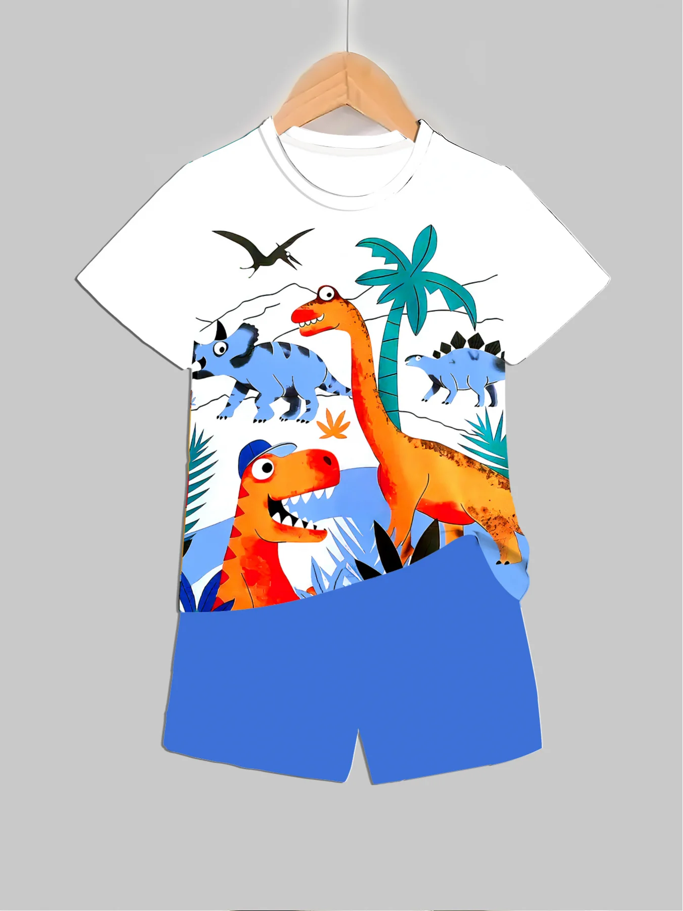 Nieuwe dinosaurus bedrukte out - Summer Clothing Baby Girl recensie en prijs