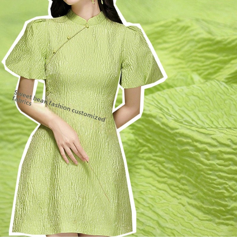 Donkerkorrel brokaat jacquard  - Summer Clothing Wholesale recensie en prijs