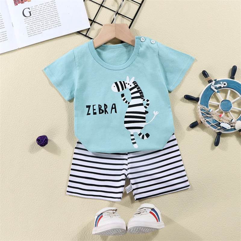 Katoen Tees + Shorts 2-delige  - Summer Clothing Baby Girl recensie en prijs