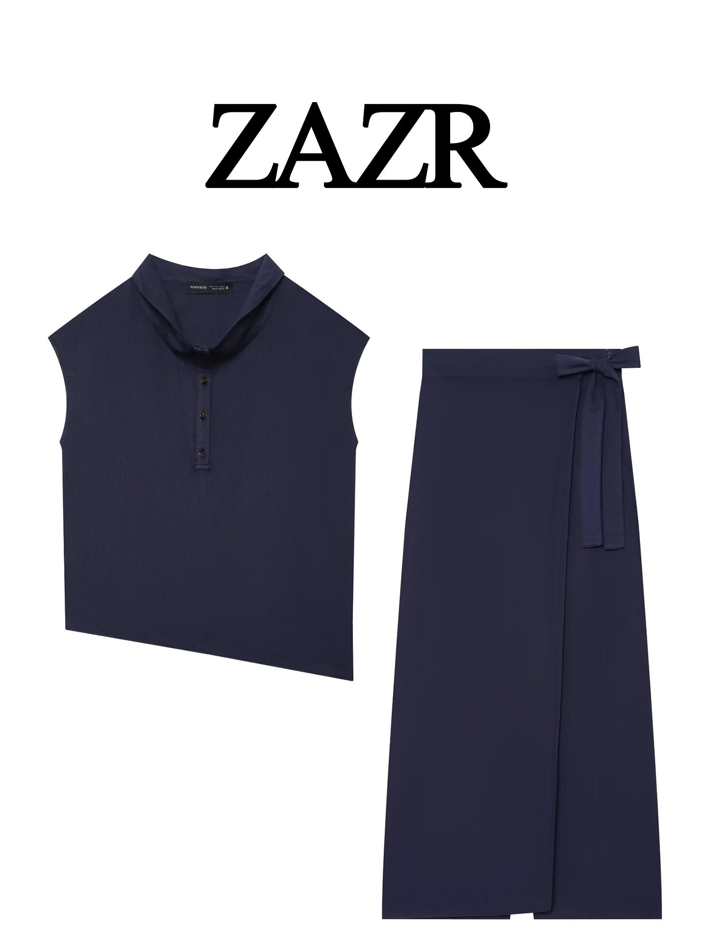 Elegante mouwloze blouse en br - Summer Clothing Wraps recensie en prijs