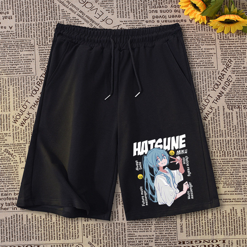 Hatsune Miku Shorts Zomer Mann - Summer Clothing Brands recensie en prijs