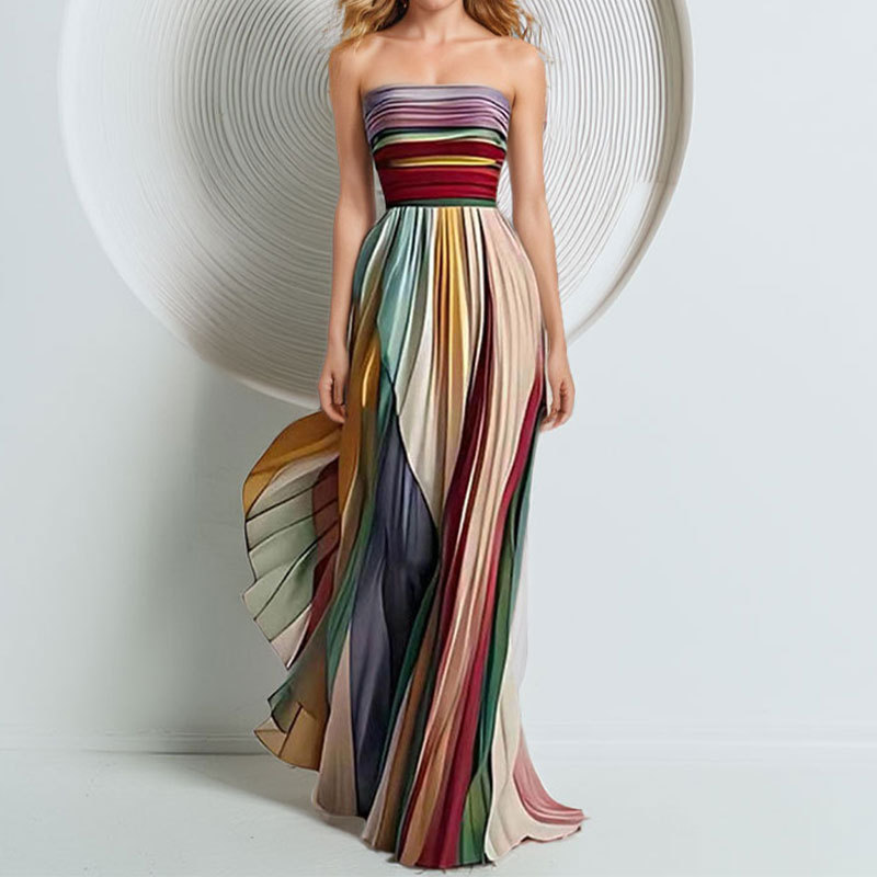 Lange, sexy, off-shoulder jurk - Summer Zara recensie en prijs