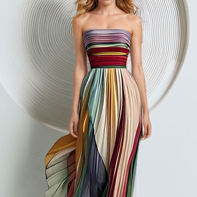 Lange, sexy, off-shoulder jurk - Summer Zara recensie en prijs
