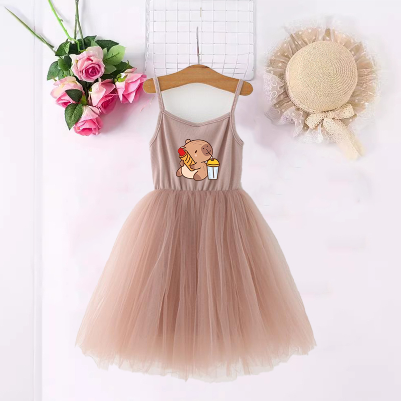 Capibara Meisjes Jurken Anime  - Summer Clothing Baby Girl recensie en prijs